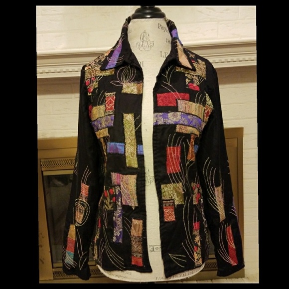 Coldwater Creek Jackets & Blazers - 2/$35 COLDWATER CREEK Stunning Brocade Jacket Small S